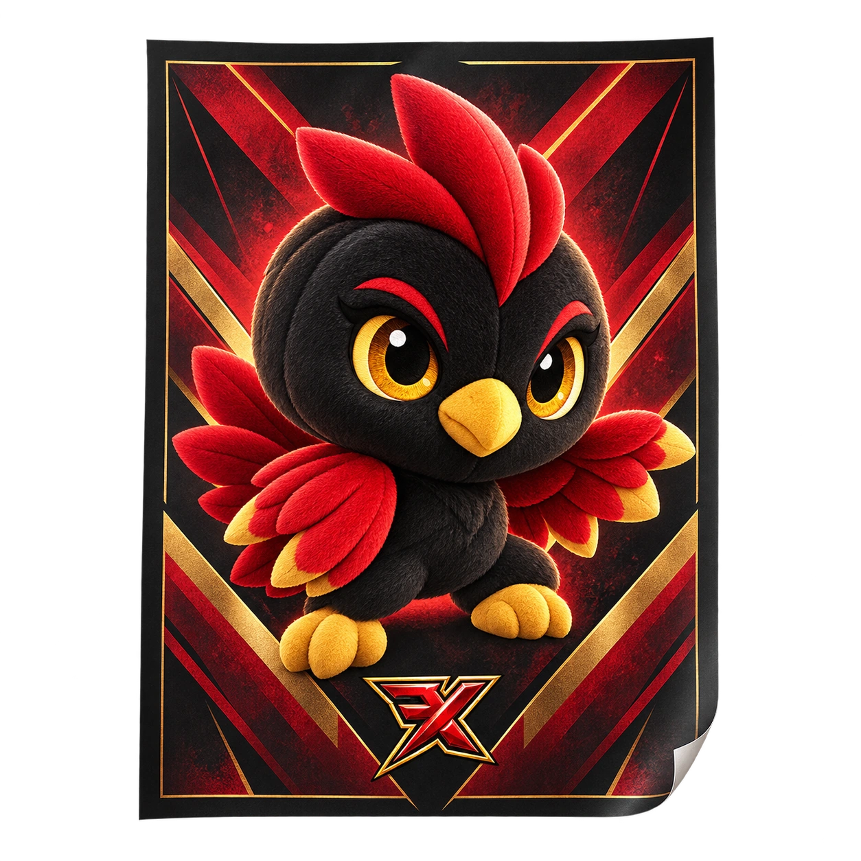 Ember Art Print — XFG design preview