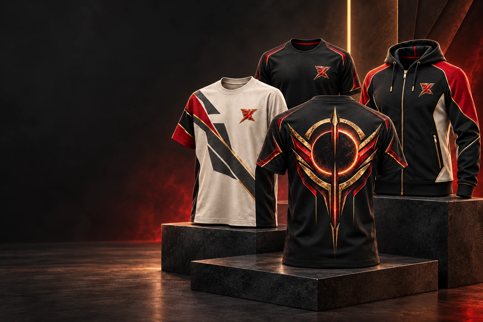 XFG ranked tee, designer shirts and sport hoodie