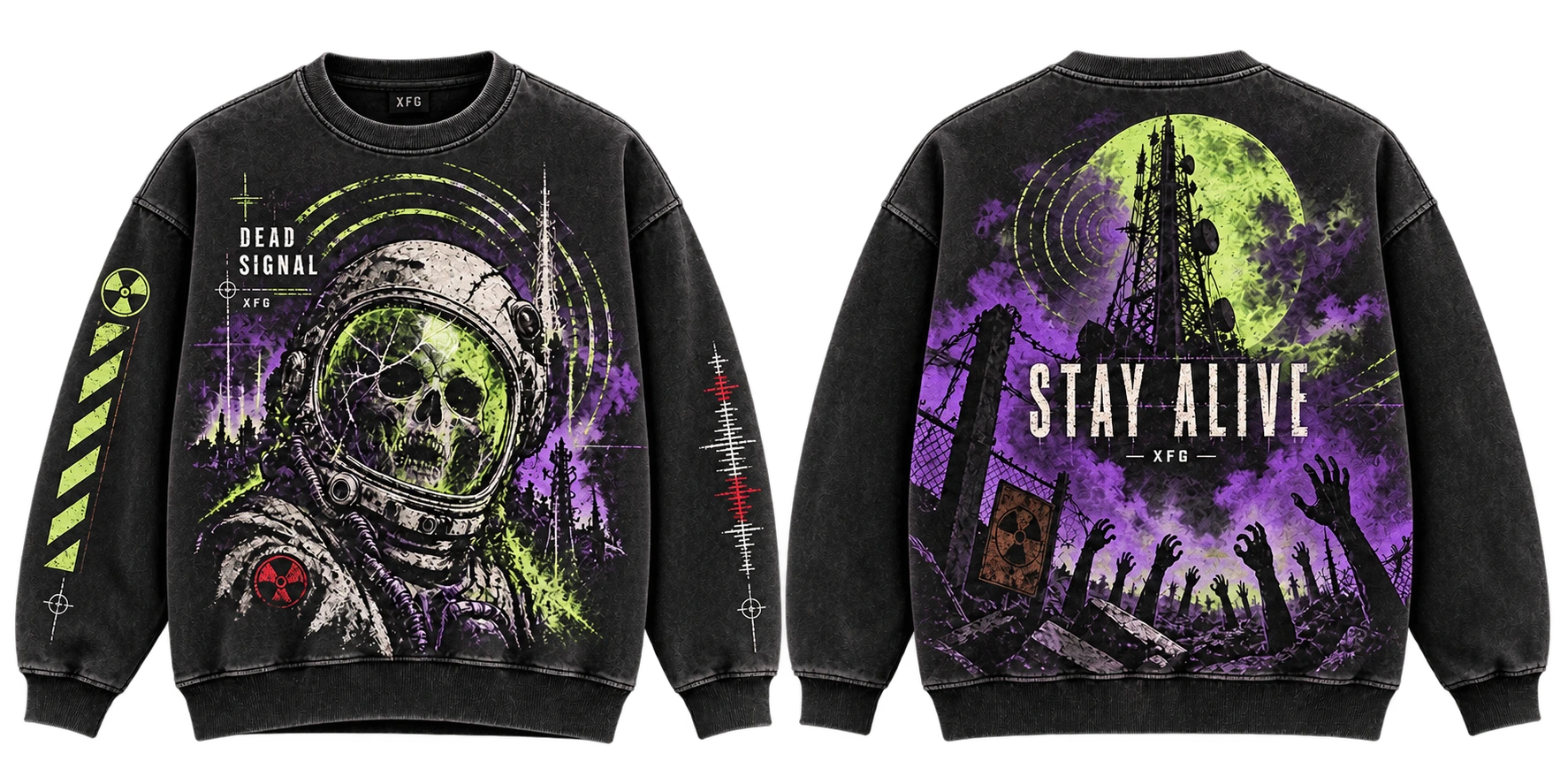 Dead Signal Crewneck — front view
