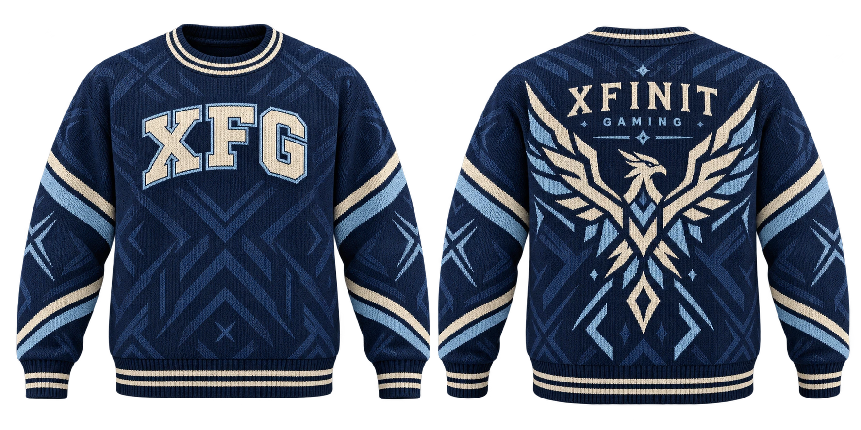 XFinit Varsity Knit — front view